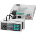VX Gaming Classic 2.0 Series Game Station with 2 Controllers - Clear