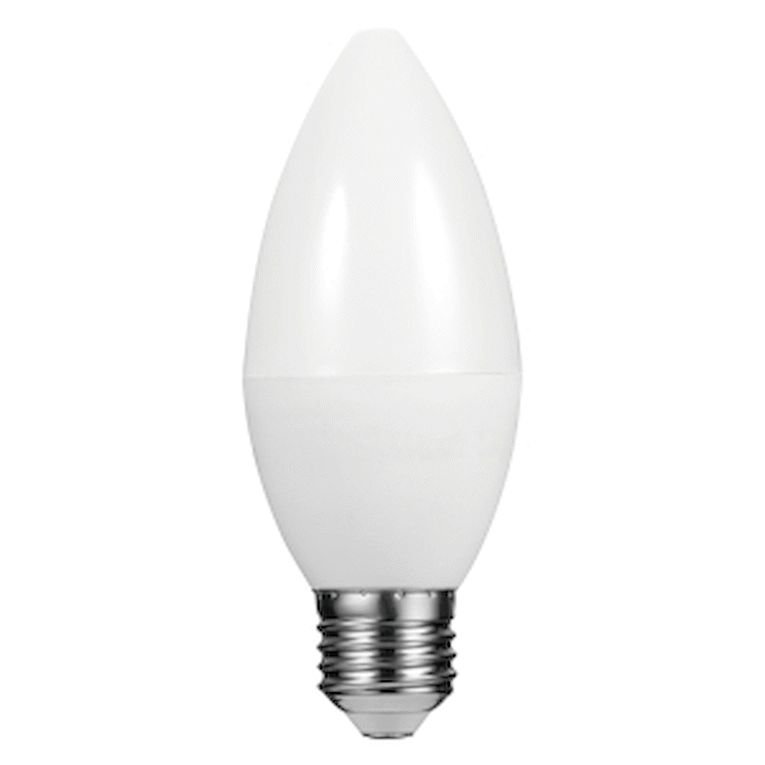 Ellies 5w C37 Residential Candle Stick Bulb E27 WW