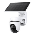 Solar-Powered Pan/Tilt Security Camera Kit