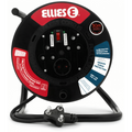 Ellies Heavy Duty Surge Extension Reel-30M-BK