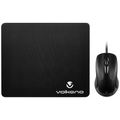 Volkano Slick series wired USB mouse with mousepad combo