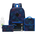 Quest 4-Piece Backpack Set Gamer Navy