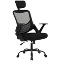 Everfurn Silicon Ergo Office Chair with Adjustable Arms