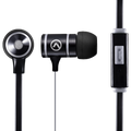 Amplify Load Series Earphones with Mic - Black