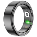 Volkano Ring Series Smart Ring with Charge Case - Black 18.9mm
