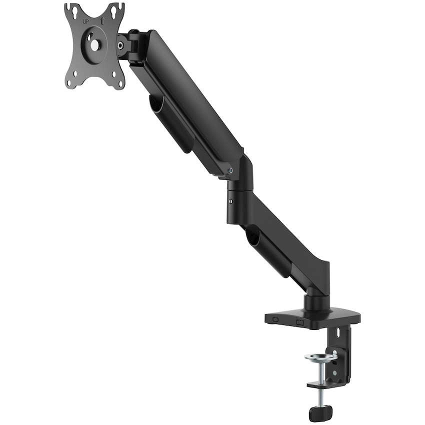 Volkano Steel Series Full Motion Single Monitor Desk Mount 17"" - 32""