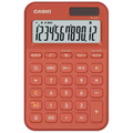 Casio MS-20YC 12 Digit Desk Calculator Red