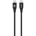 Volkano Flexi Series Type-C to Type-C 1.5m 60w - Black