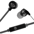 Amplify Sport Quick Series Earbuds with Mic - Black/Grey
