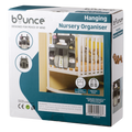Bounce Hanging Nursery Organiser Grey