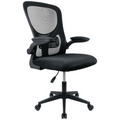 Everfurn Ella Mid Back Office Chair - Black