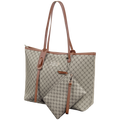 Supanova Zafira 15.6"" Laptop Tote Bag Brown