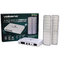 Volkano Backup Power Kit - Mini UPS + 2 150-Lumen Emergency Lights