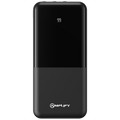 Amplify 10000mAh Power Bank with Integrated Cables - Black
