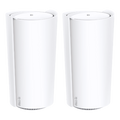 TP-Link Deco XE200 (2-Pack) AXE11000 Whole Home Mesh Wi-Fi 6E System (Tri-Band)