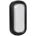 Ellies Ellipse Series AC 24W Capsule LED Bulkhead - PC - BK