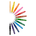 Spider-Man 12 Gel Crayons - Twist Action - Multi