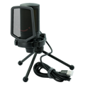 Fifine A6V Pro Microphone RGB, USB, Pop Filter, Gain Control