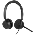 VolkanoX Chat Series mk3 Series Teams headphone with ENC -Black