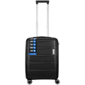 Travelwize Tourer PP 55cm 4-wheel Spinner Luggage Black