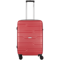 Travelwize Bondi ABS 4-Wheel Spinner 65cm Luggage - Red