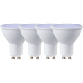 Switched 3w GU10 Rechargeable LED Light Bulb - CW - 4 Pack