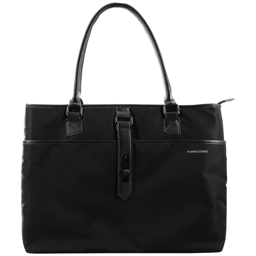 Kingsons Bella 15.6"" Laptop Shoulder Bag - Black