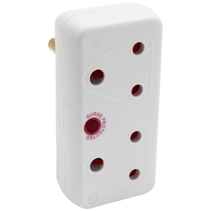 Ellies 2-Way Medium Surge Adaptor - White