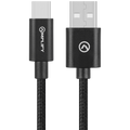 Amplify Linked Series USB-A to Type-C Braided Cable 1.2m - Black