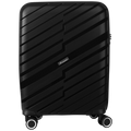 Travelwize Java PP 4-Wheel Spinner 55cm Luggage - Black