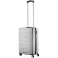 Travelwize Maple ABS 55cm 4-Wheels Spinner Luggage - Silver
