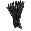 Ellies Cable Tie 2.5mm X 100mm - 100 PACK SIZE - BK