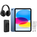 MD4A4QA/A - 11-inch iPad Wi-Fi | 128GB - Blue Headphone+Charger+Powerbank