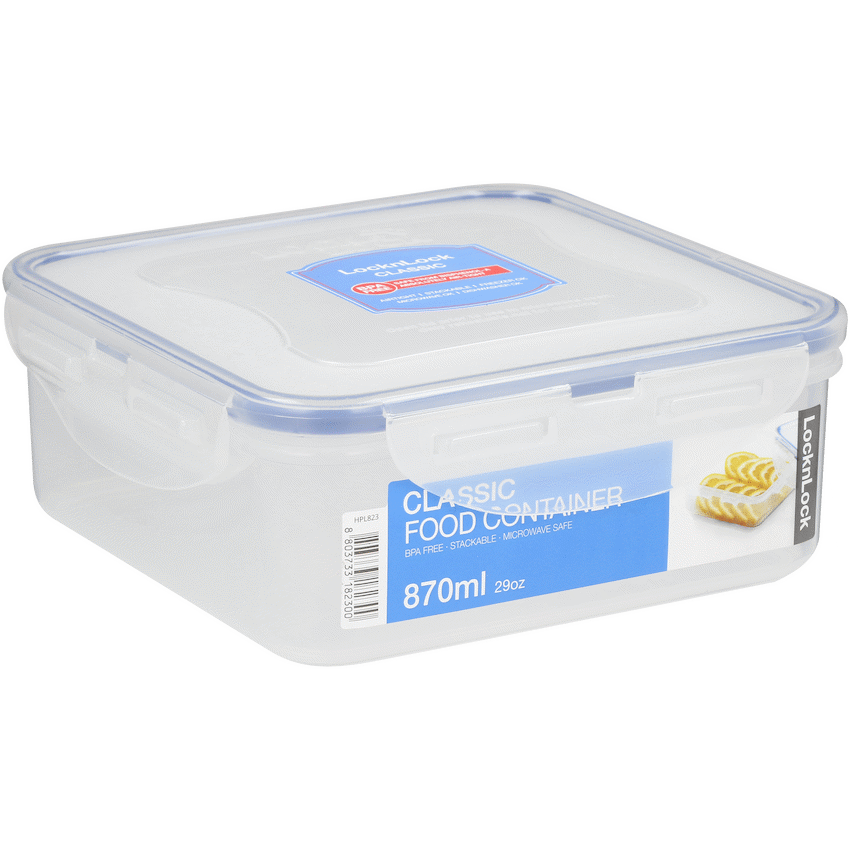 LocknLock square container 870ml ( Order in Qty of 6)