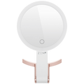 ZEN JestSet Series Portable Handheld LED Mirror - White