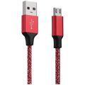 Volkano Fashion Series Micro USB Cable 1.8m Assorted