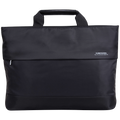 Kingsons 9.7"" black shoulder laptop bag - Elite orange series