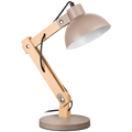 Switched Tova Series Wood Desk Lamp - Milk Tea