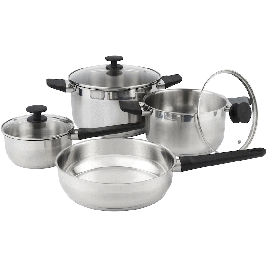 Legend Sophia Chef 7pce st/st cookware ( Order in Qty of 1)