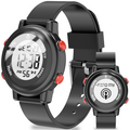 Volkano Kids Digital Watch with Apple Find My - 3ATM Waterproof (Anti-Lost) - Black