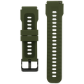 Universal Silicone 22mm Watch Strap - Green