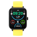 Volkano Chroma Series Smartwatch with Yellow Strap