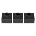 Heating Block Silicone Cover (23x23x17.5xT1.5) - Black