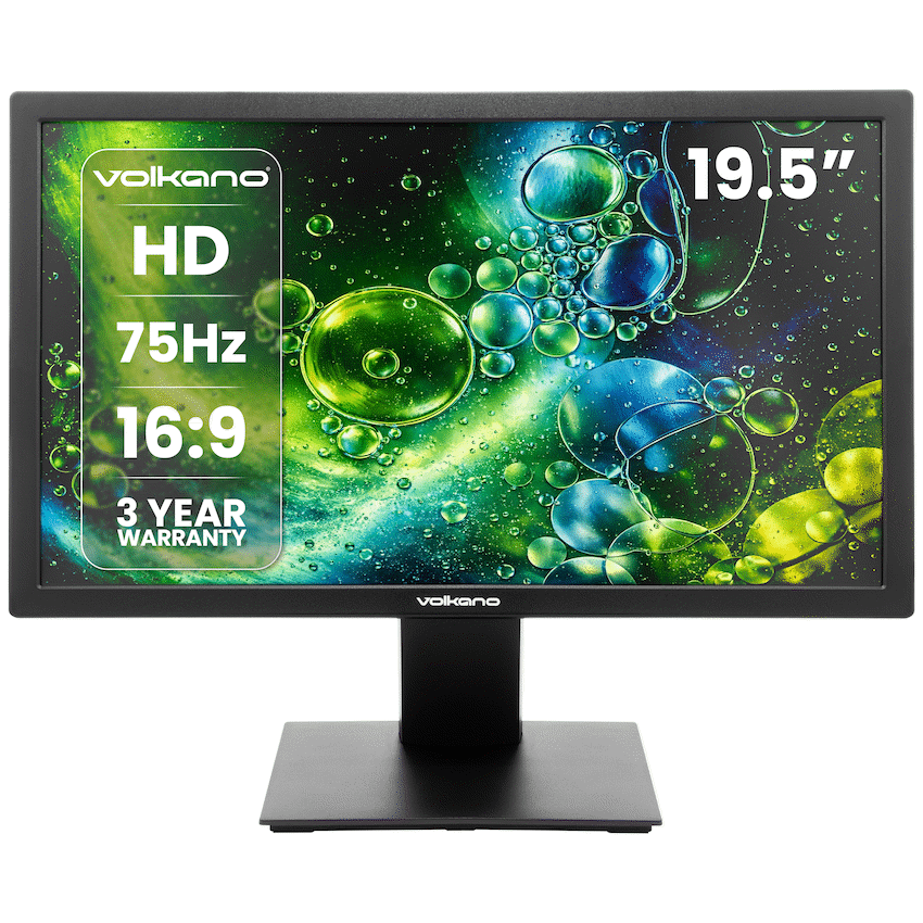 Volkano 19.5"" TN Monitor with HDMI/VGA, 75 Hz