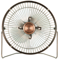 Zen Cool Series 6in Desk Fan - Copper