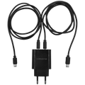 Volkano Cupla Series 3.1a Dual Output Charger - Black