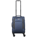 Travelwize Aurora 55cm 4-Wheel Spinner Trolley Case - Navy Melange