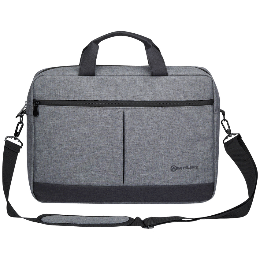 Amplify Ingwe 15.6""Laptop Shoulder Bag Black/Charcoal