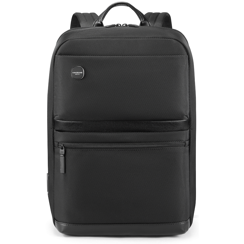 Kingsons Urban Daily 15.6"" Laptop Backpack - Black