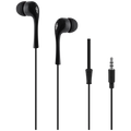 Pro Bass Dollarz Series Blister Auxiliary Earphone No Microphone - Black